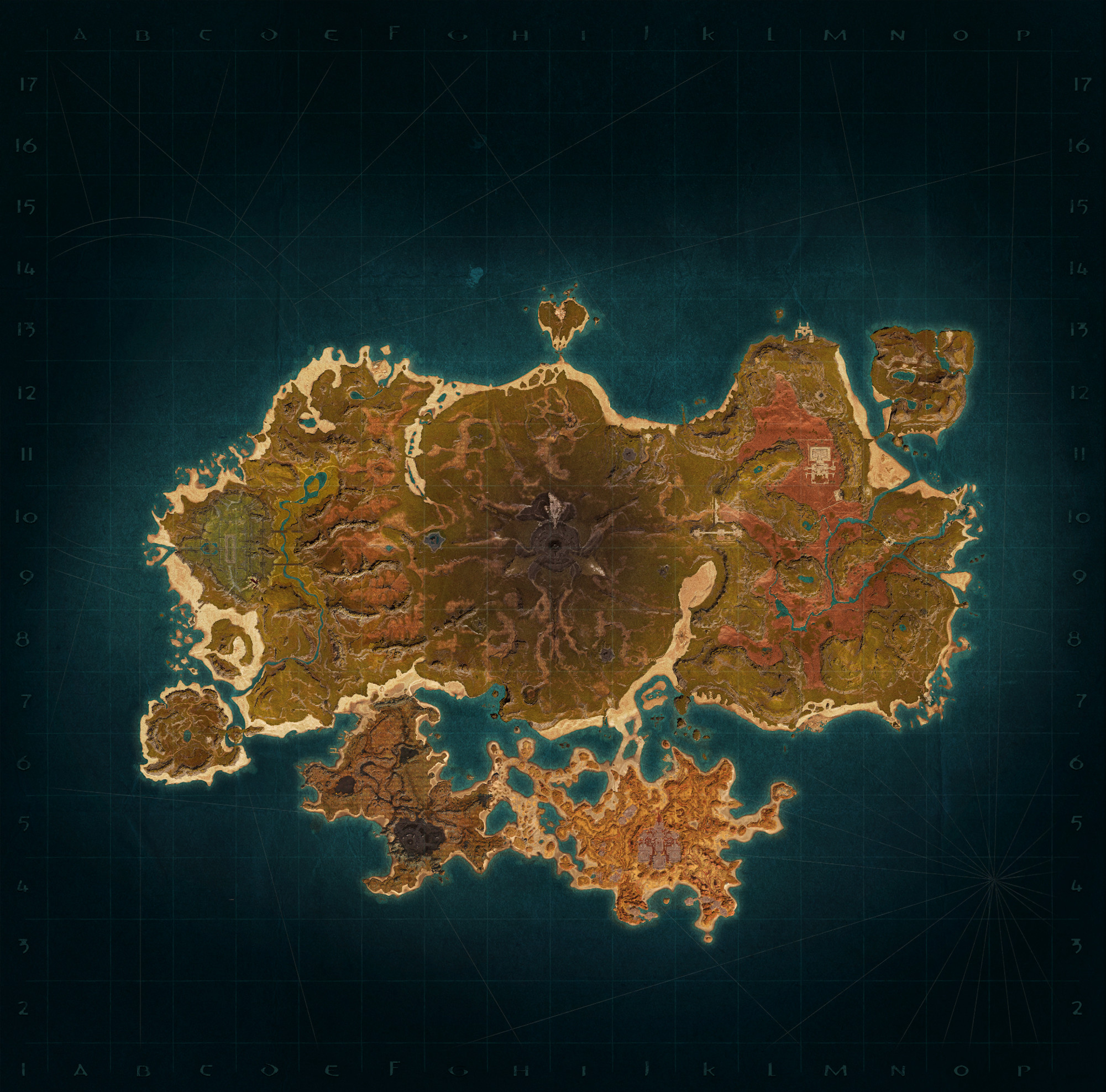 Conan Exiles map